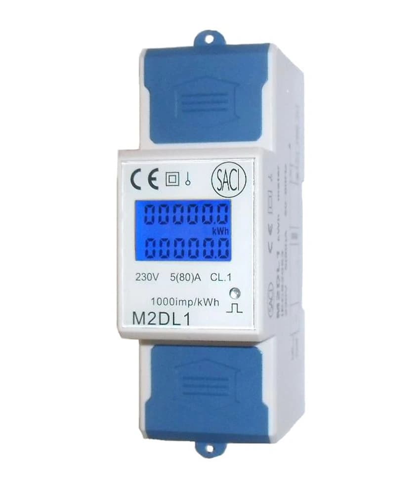 Contador de energía monofásico SACI M2DL1