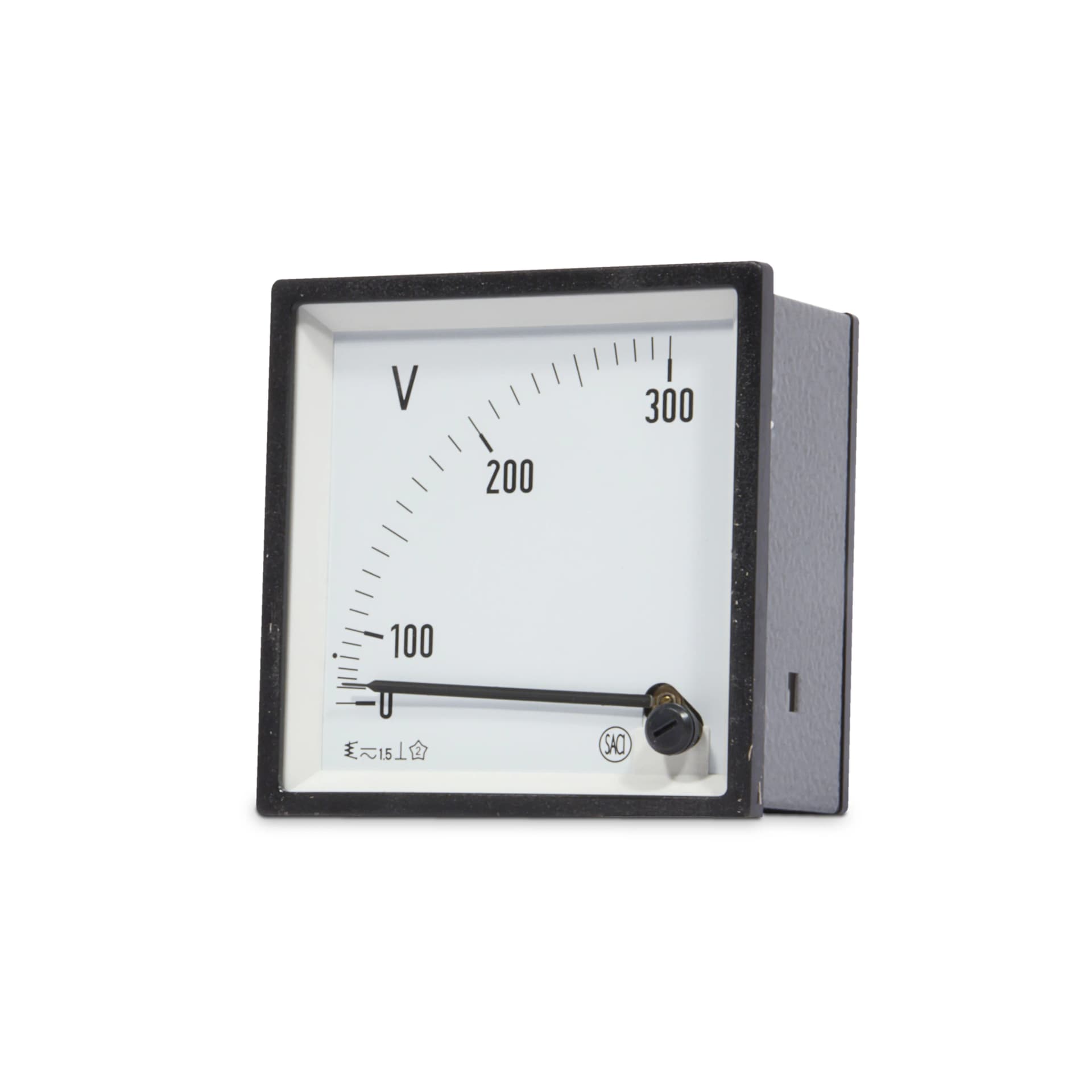 Voltímetro AC SACI EC3V 96 × 96 mm