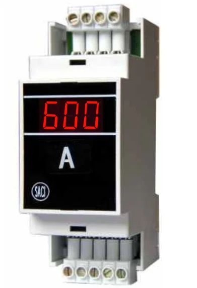 Amperímetro digital multirrango SACI DB5R