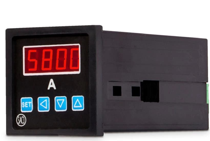 Amperímetro digital programable de relación SACI DP46