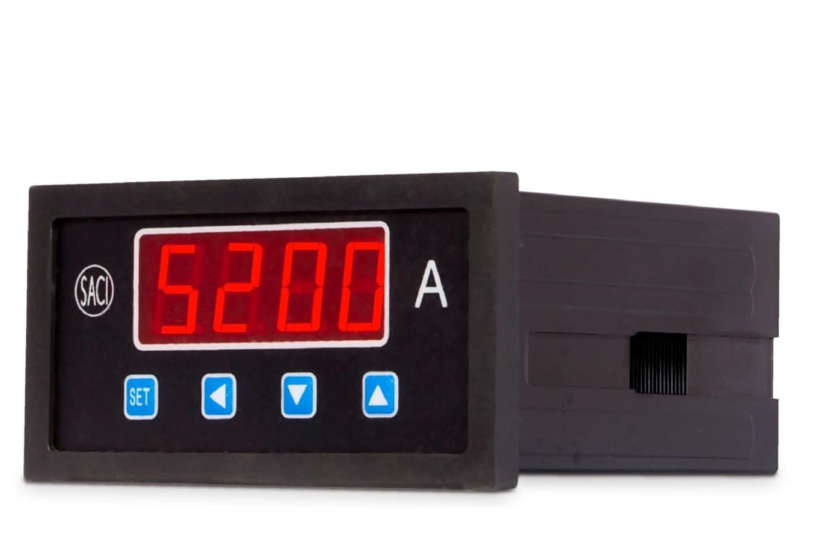 Medidor digital SACI DP35 de 96 × 48 mm